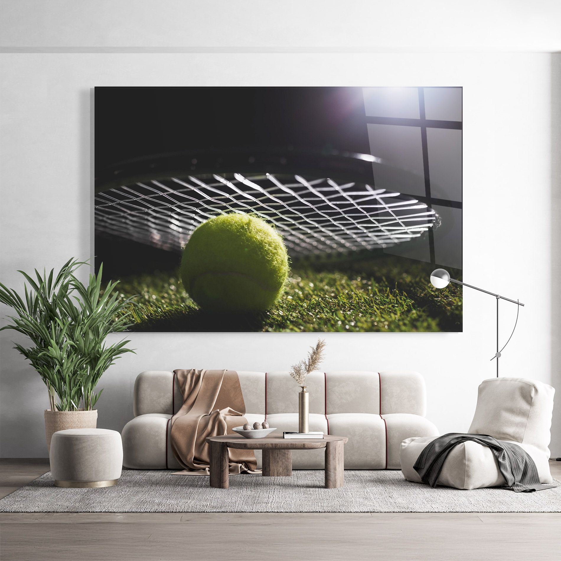 Close Up Tennis Ball mockup 9