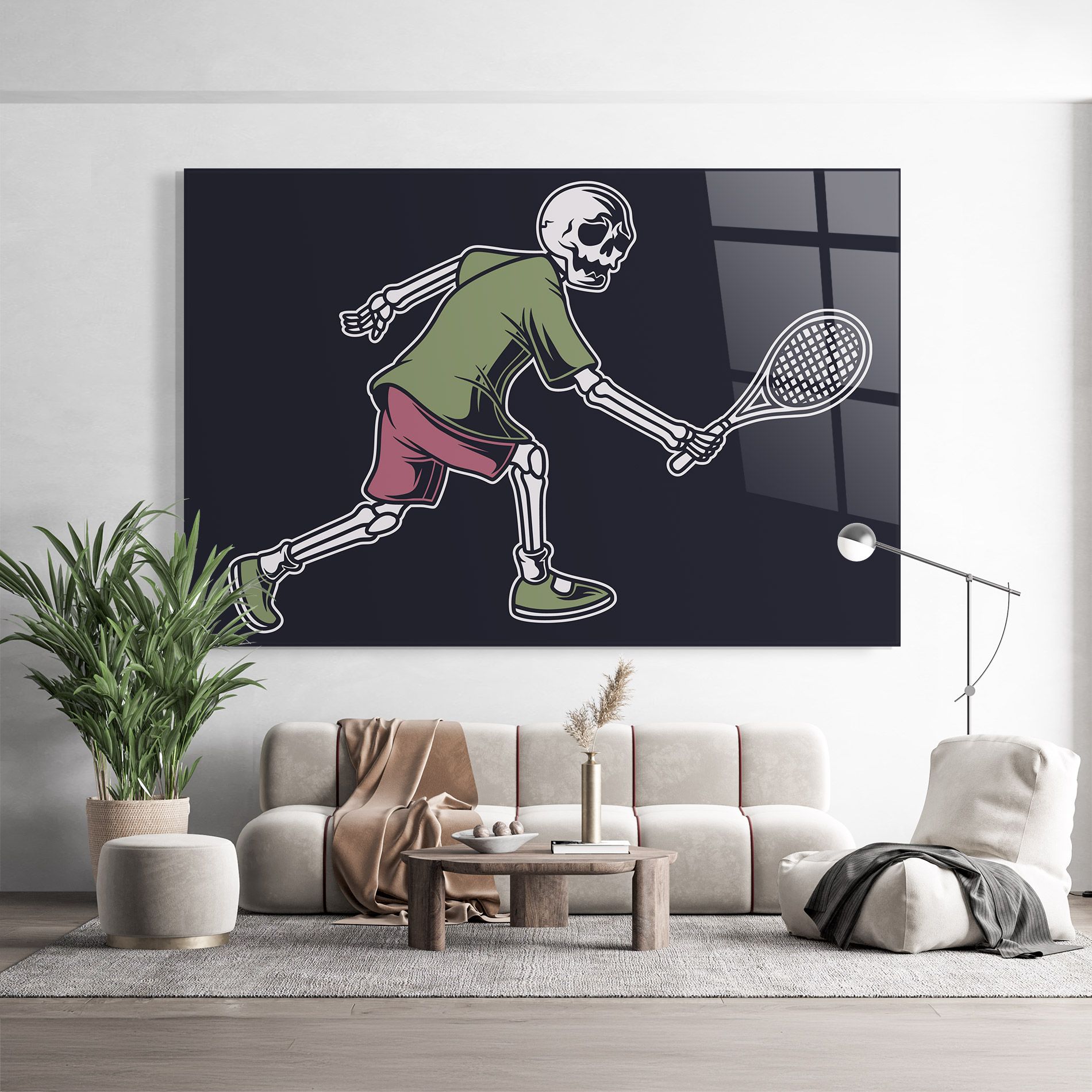 Skull Tennis mockup 9
