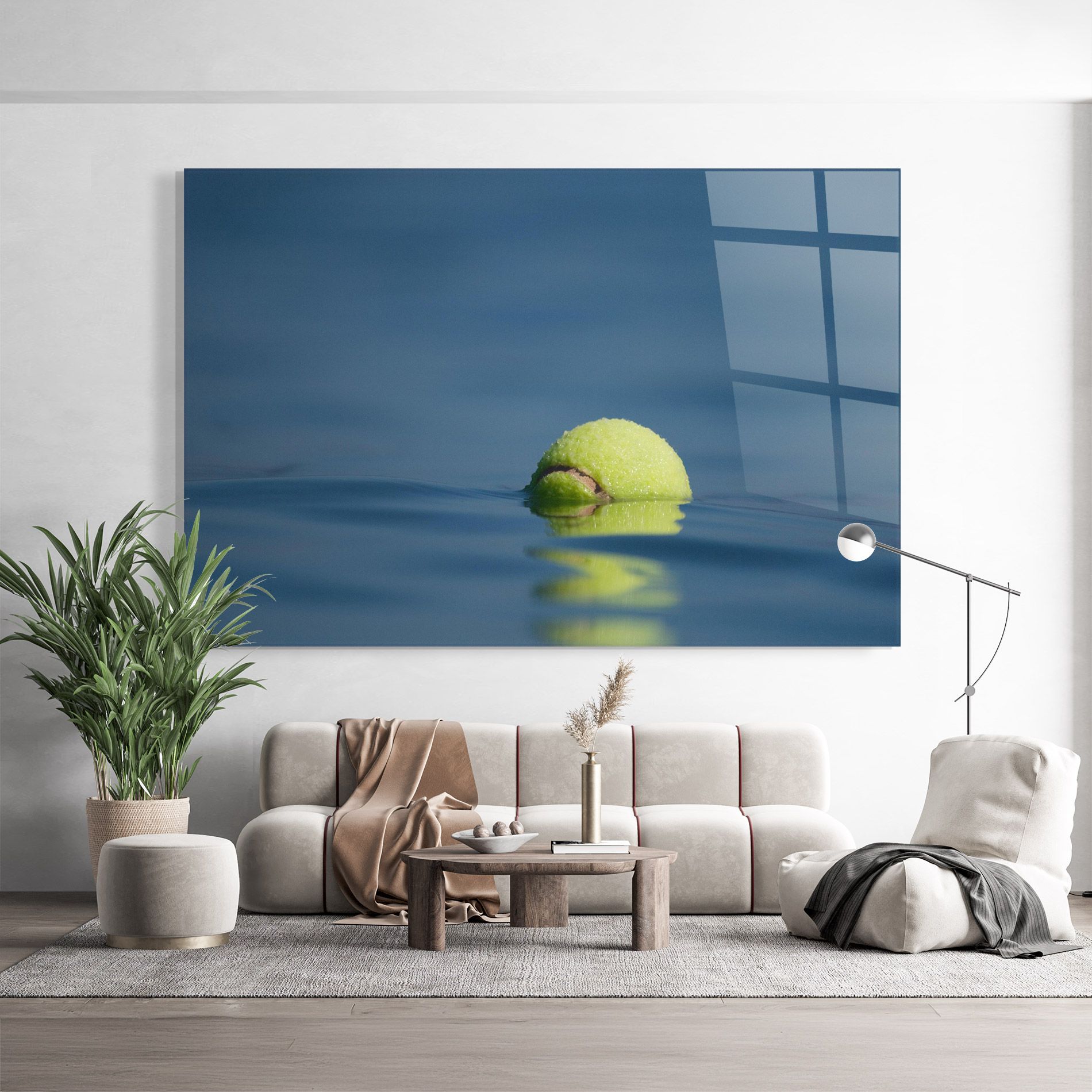 Tennis Ball In Water mockup 9