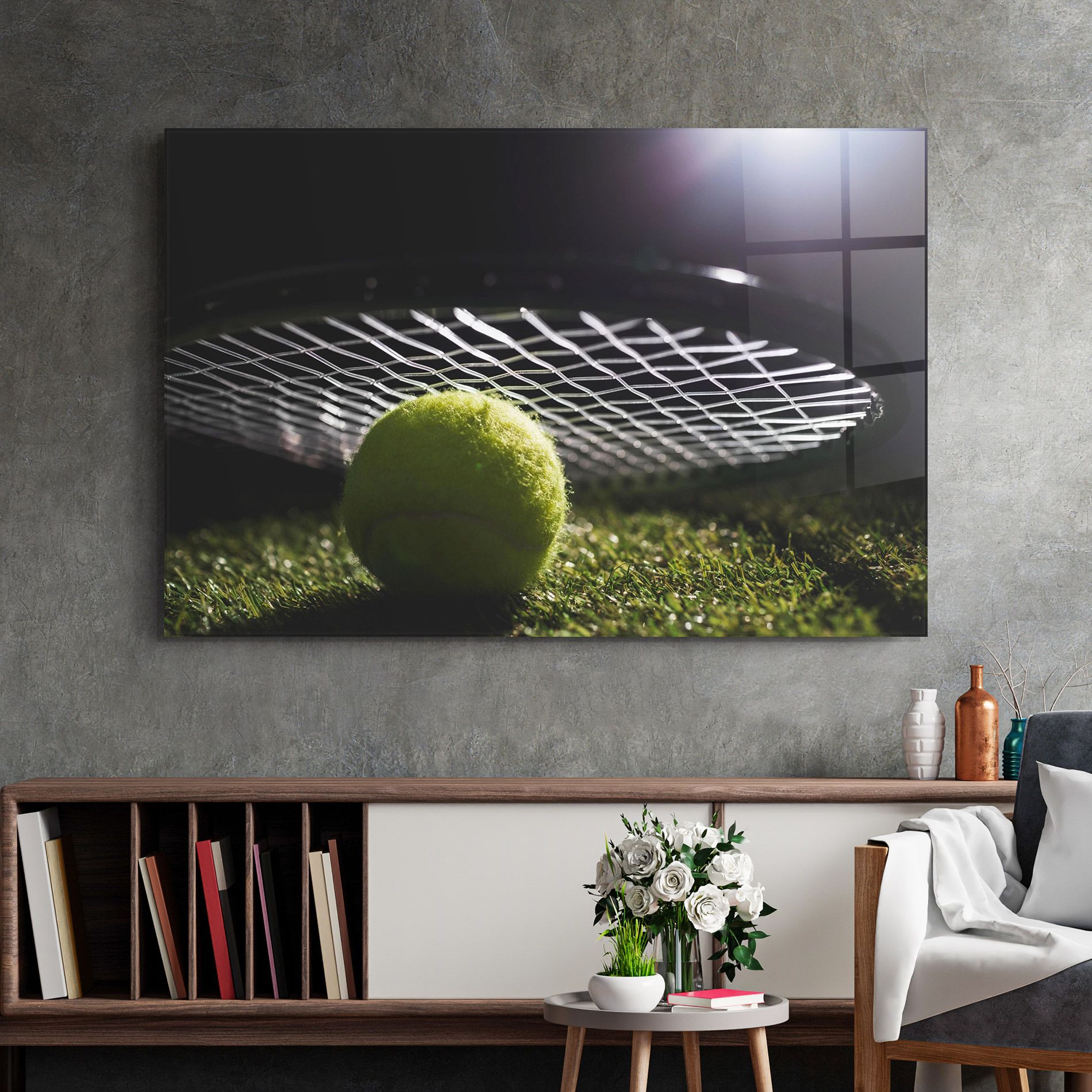 Close Up Tennis Ball mockup 2