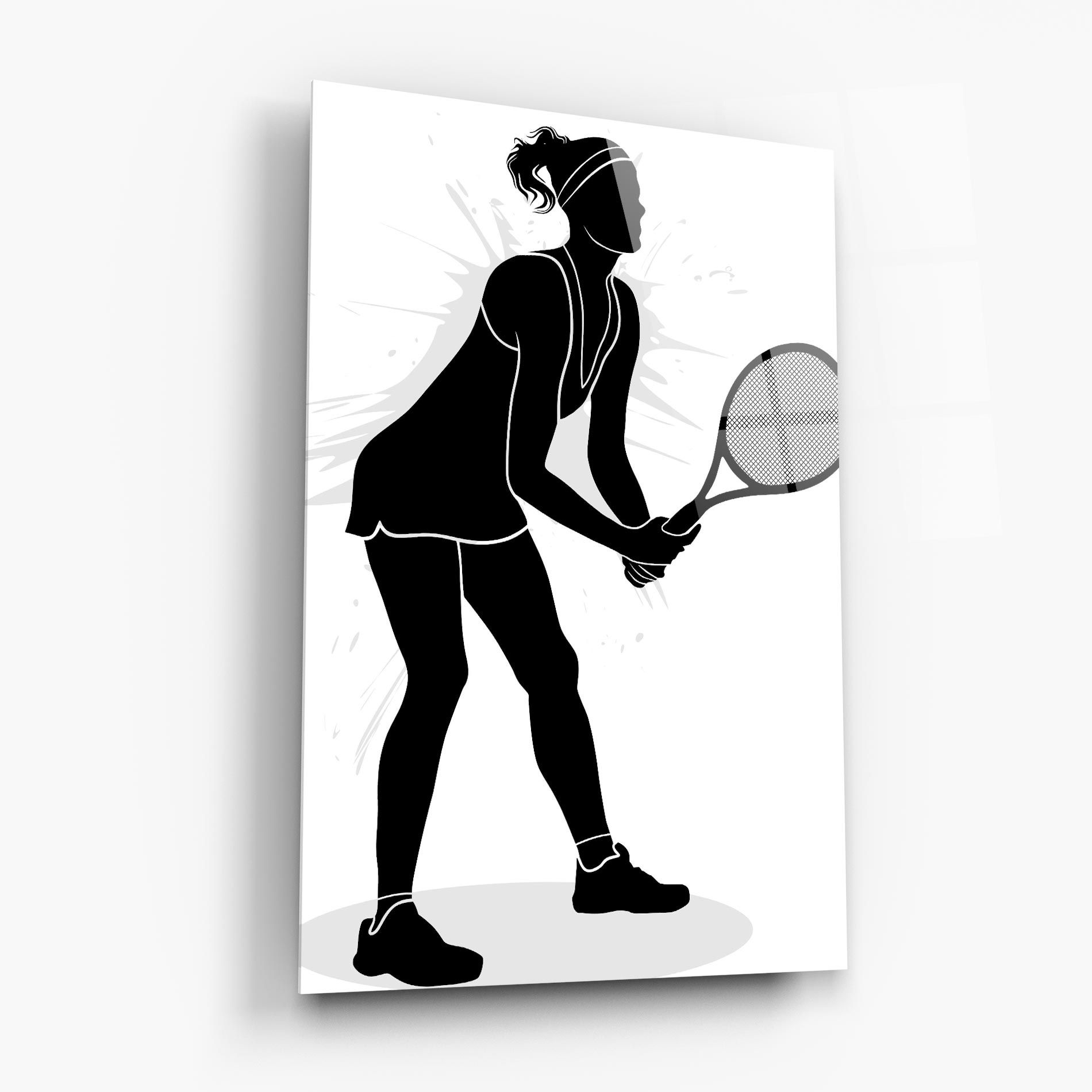 Female Tennis Player mockup 6