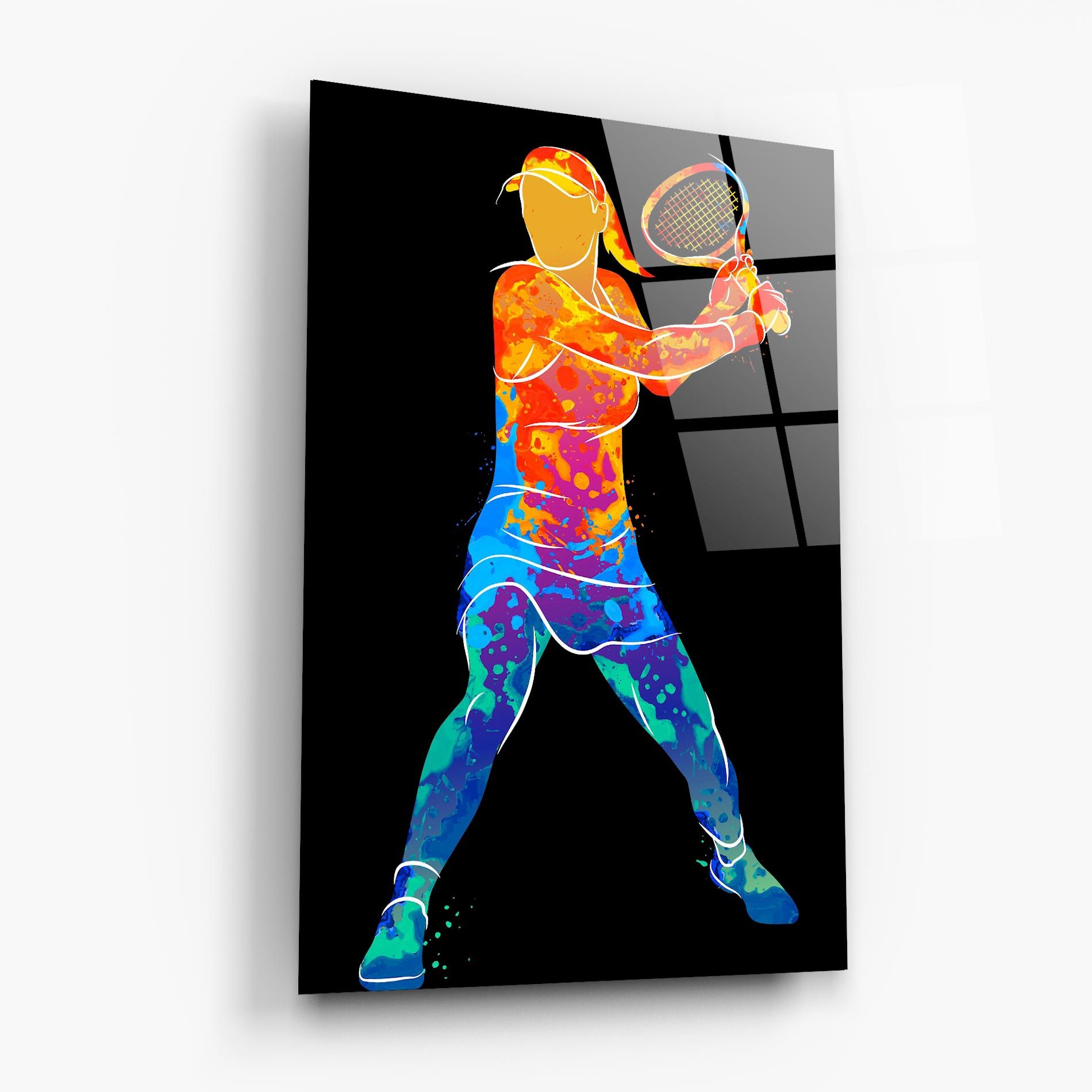 Green Orange Tennis mockup 6