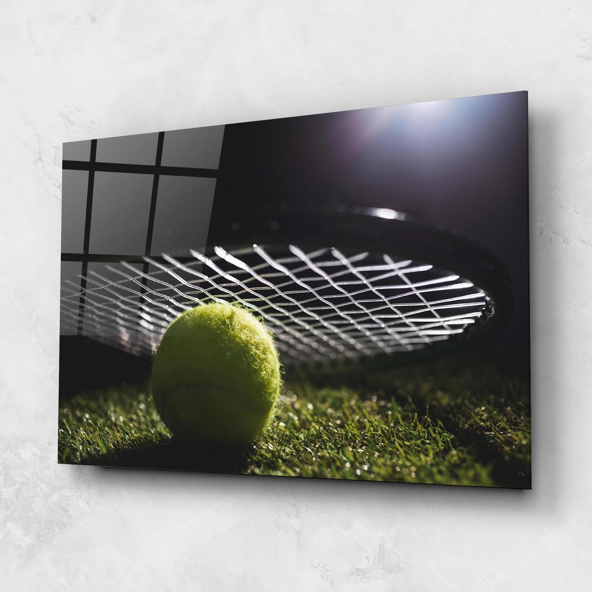 Close Up Tennis Ball mockup 1