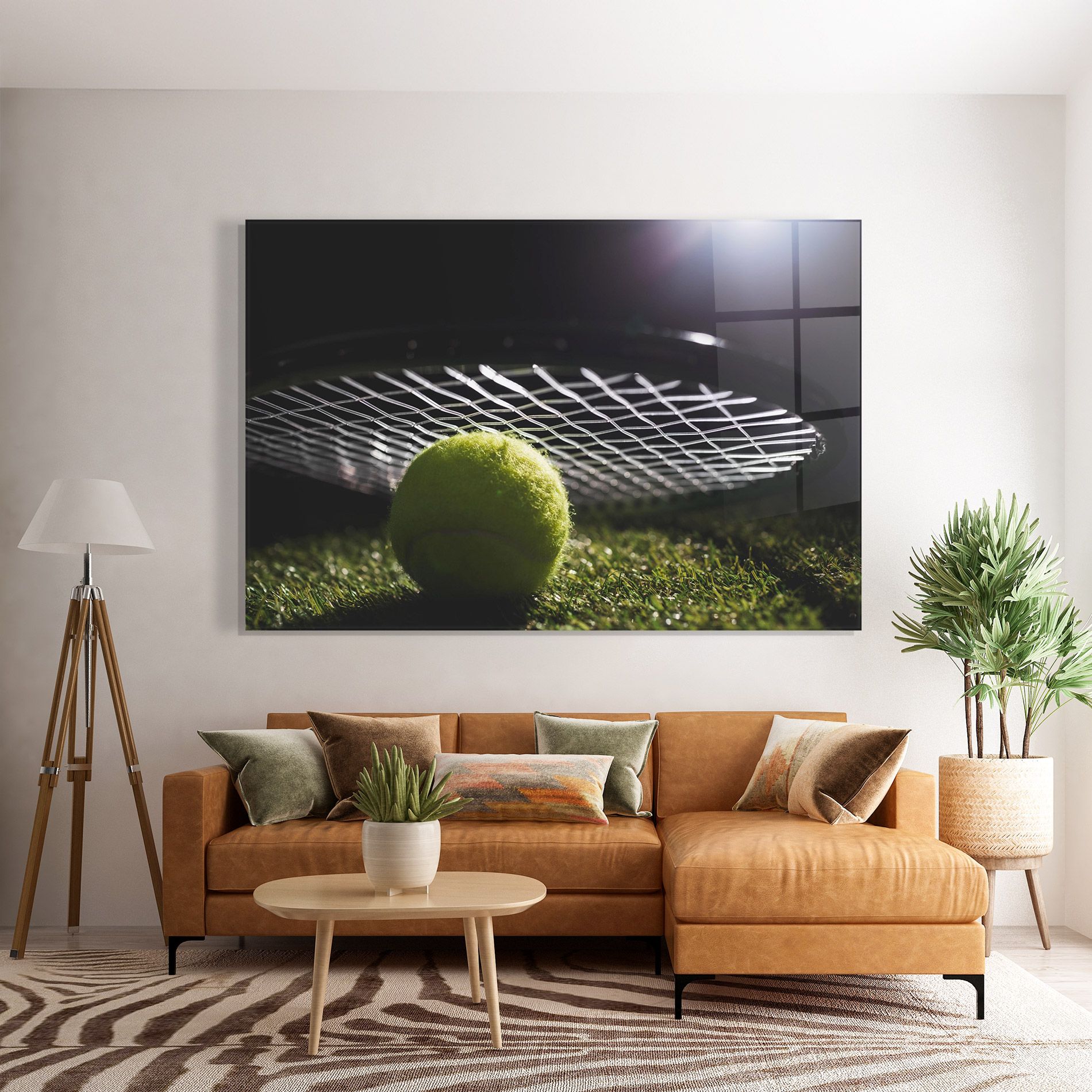 Close Up Tennis Ball mockup 7