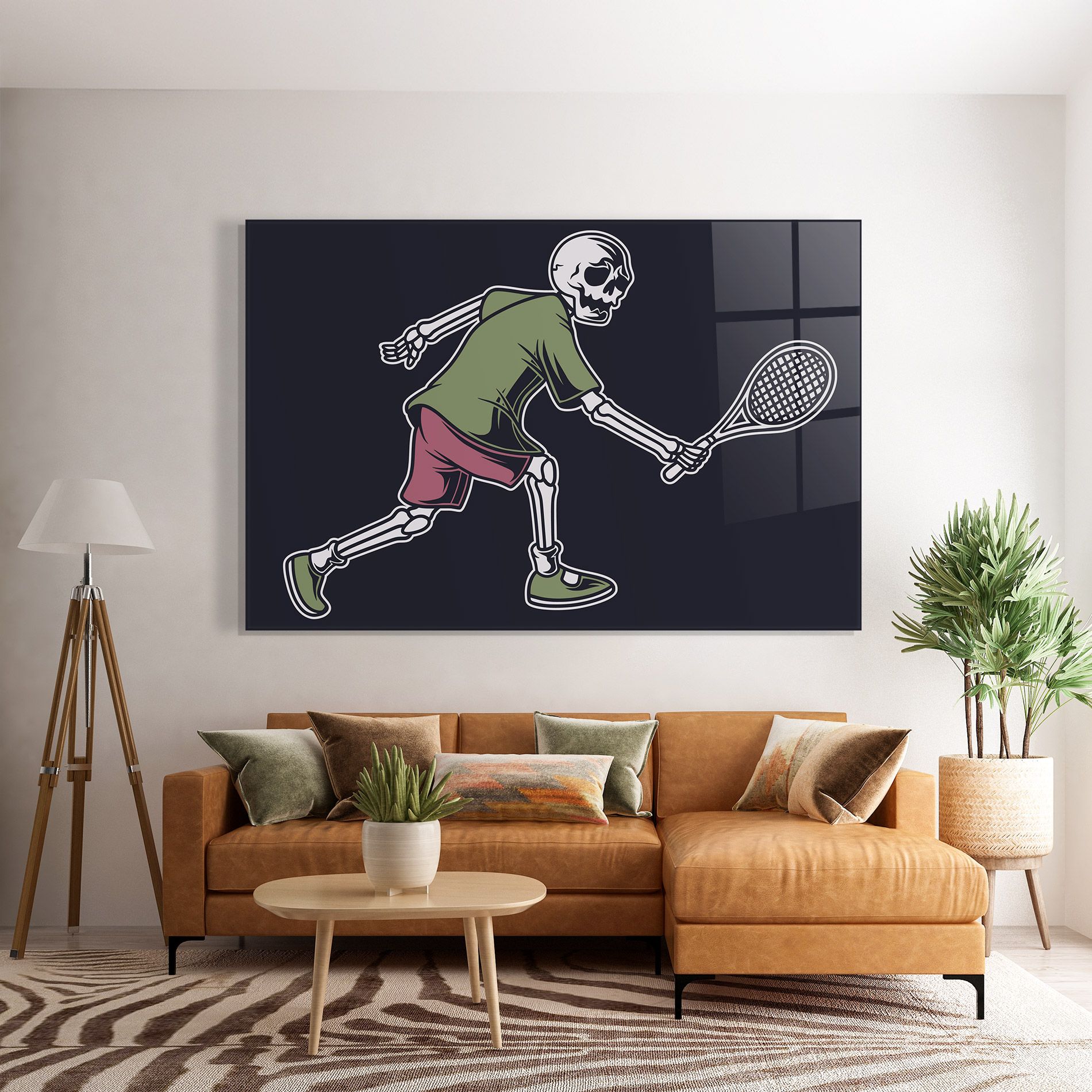 Skull Tennis mockup 7