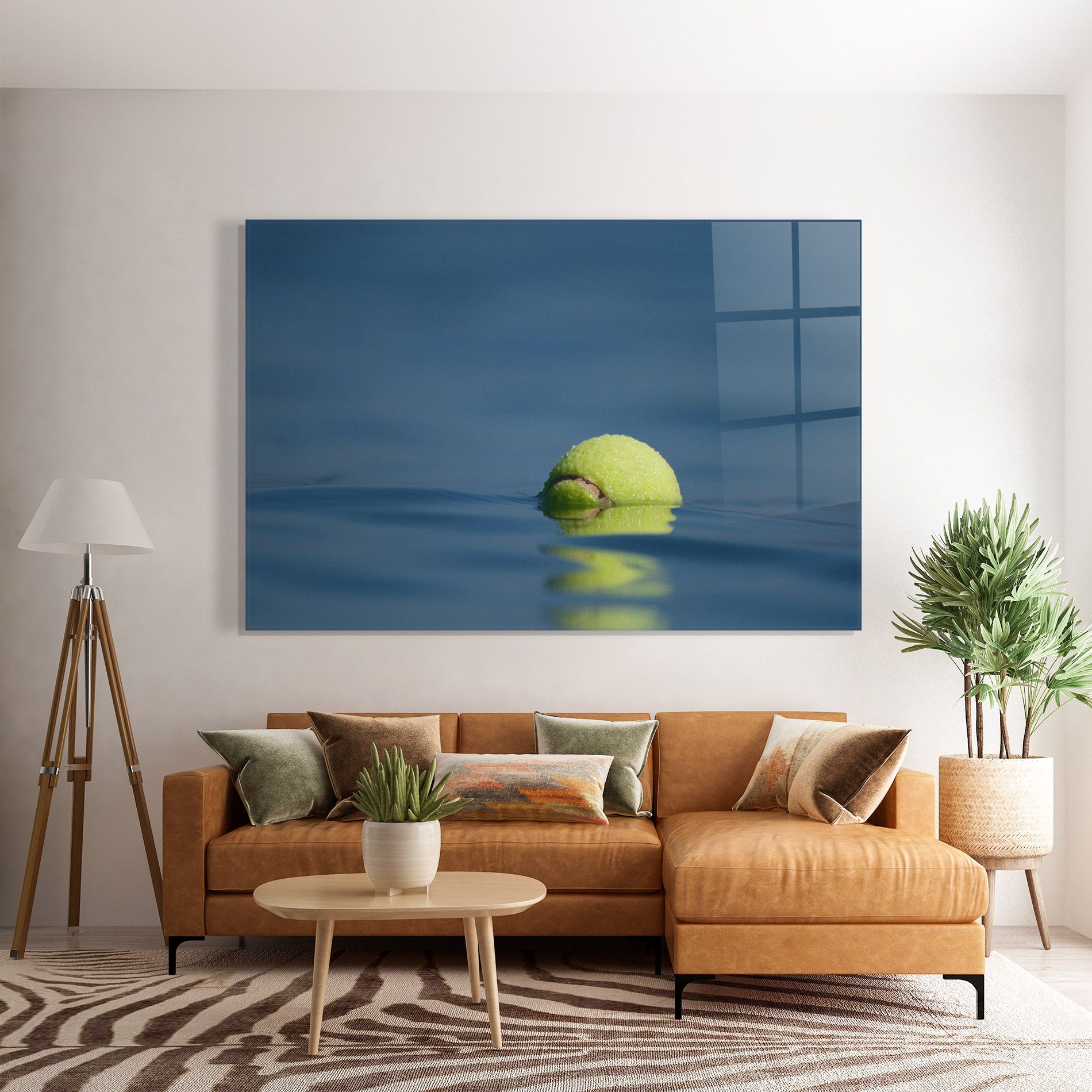 Tennis Ball In Water mockup 7
