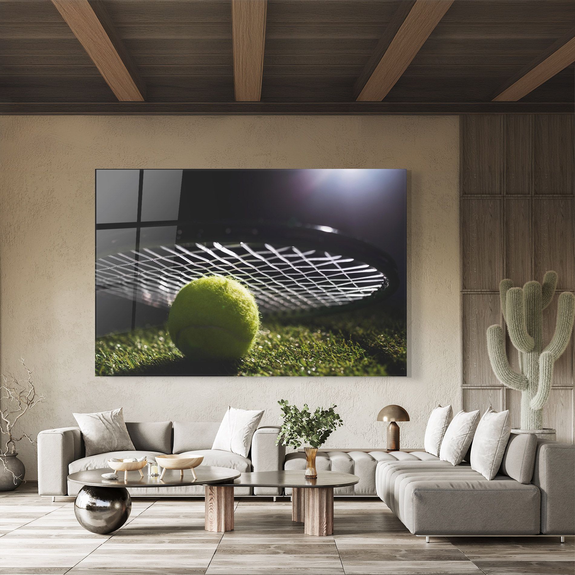 Close Up Tennis Ball mockup 8