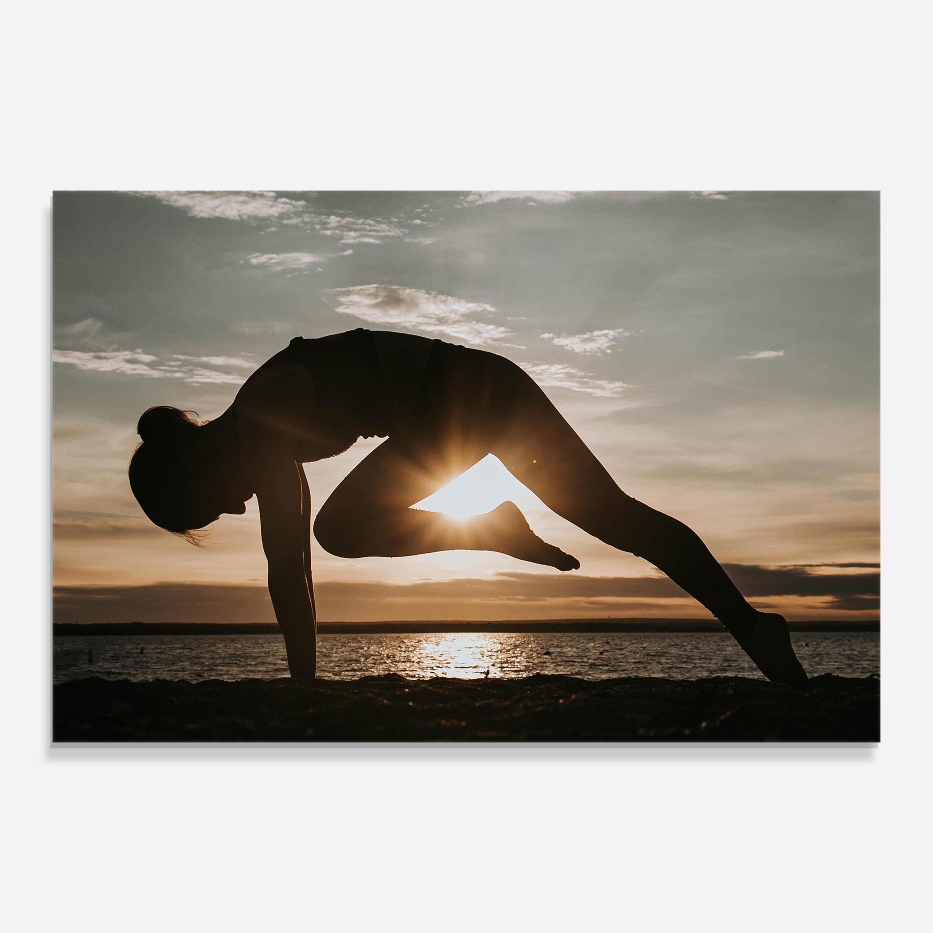 Стъклена картина Harmony Hush mockup 0