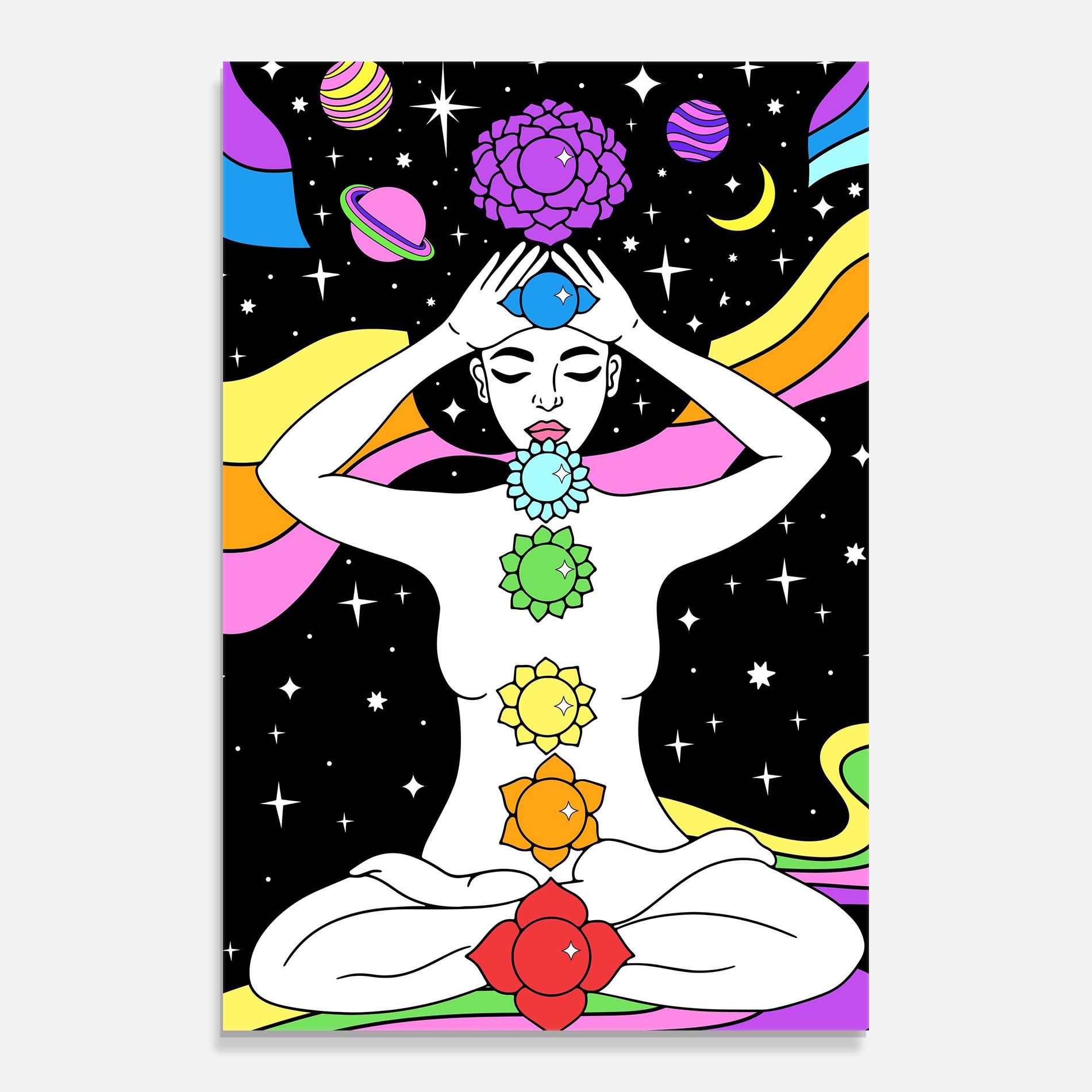 Chakras Meditation mockup 0