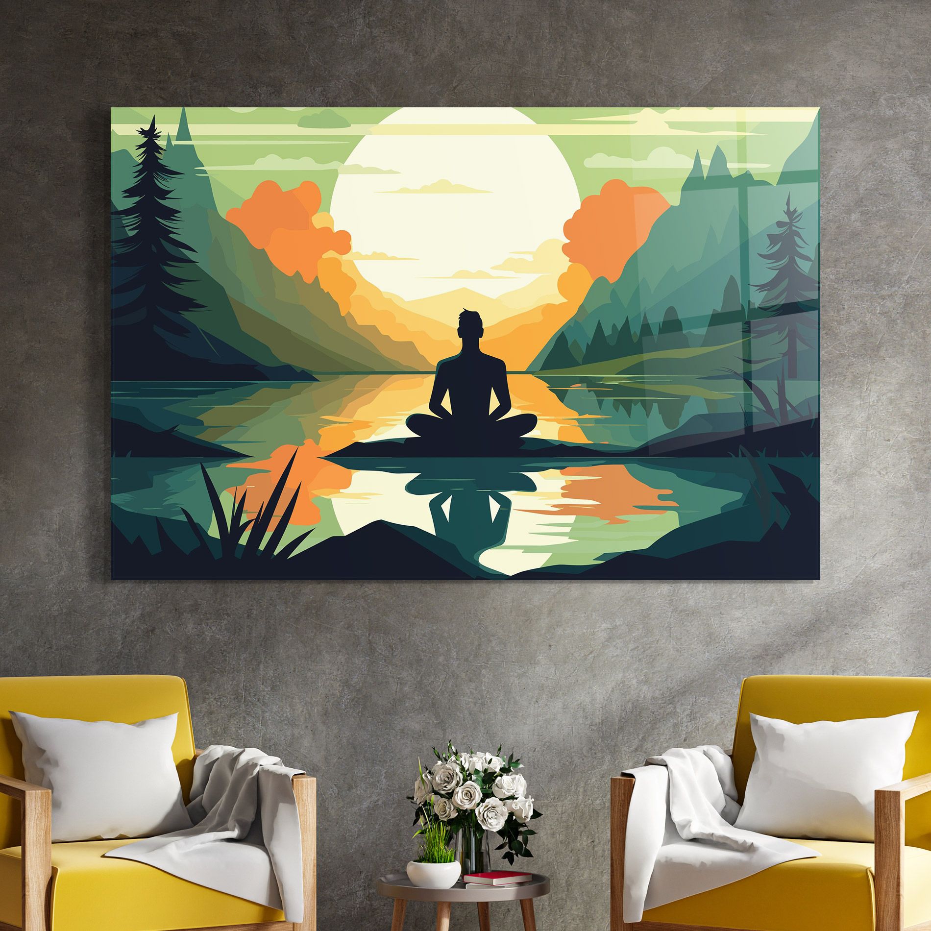 Forest Yoga mockup 4