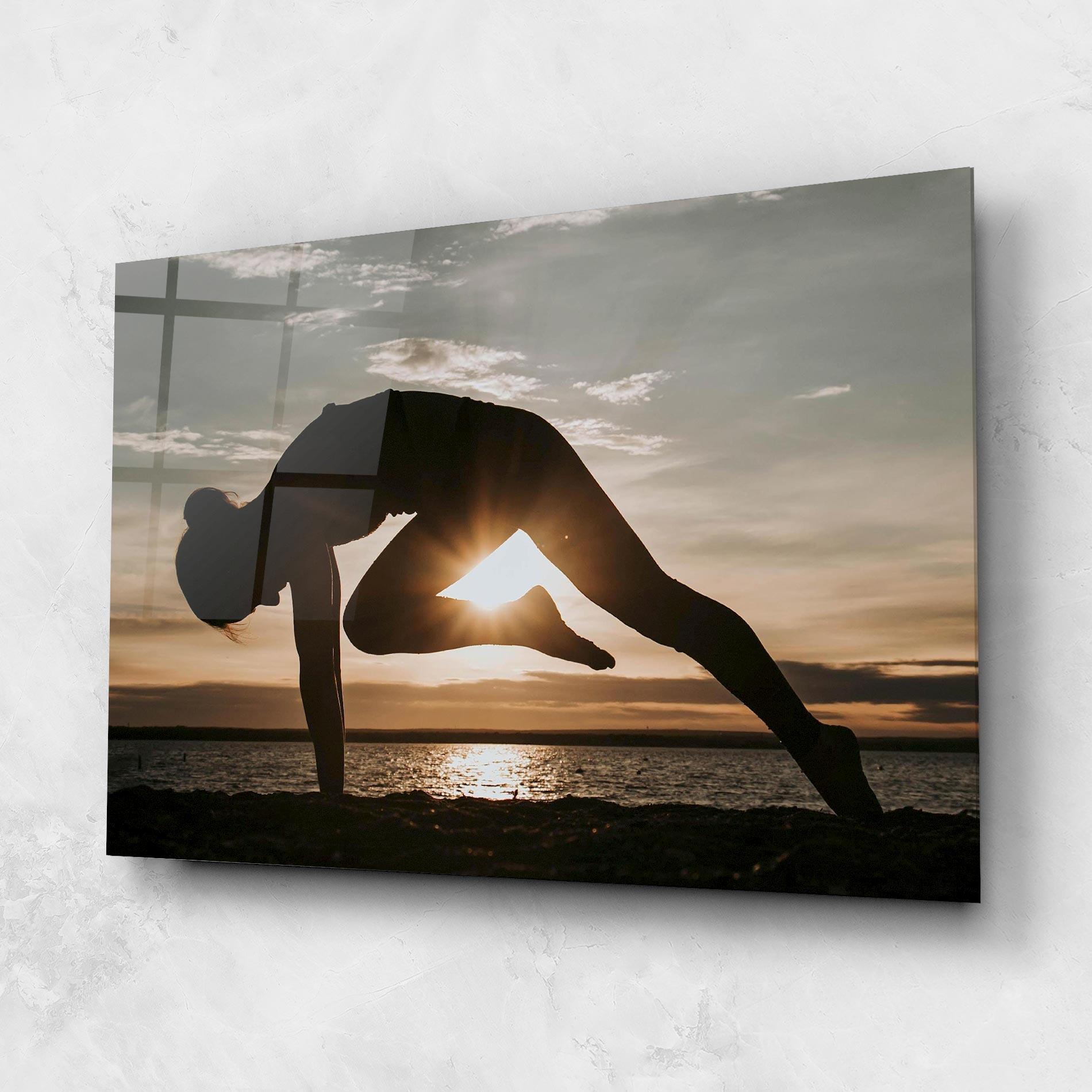 Стъклена картина Harmony Hush mockup 1