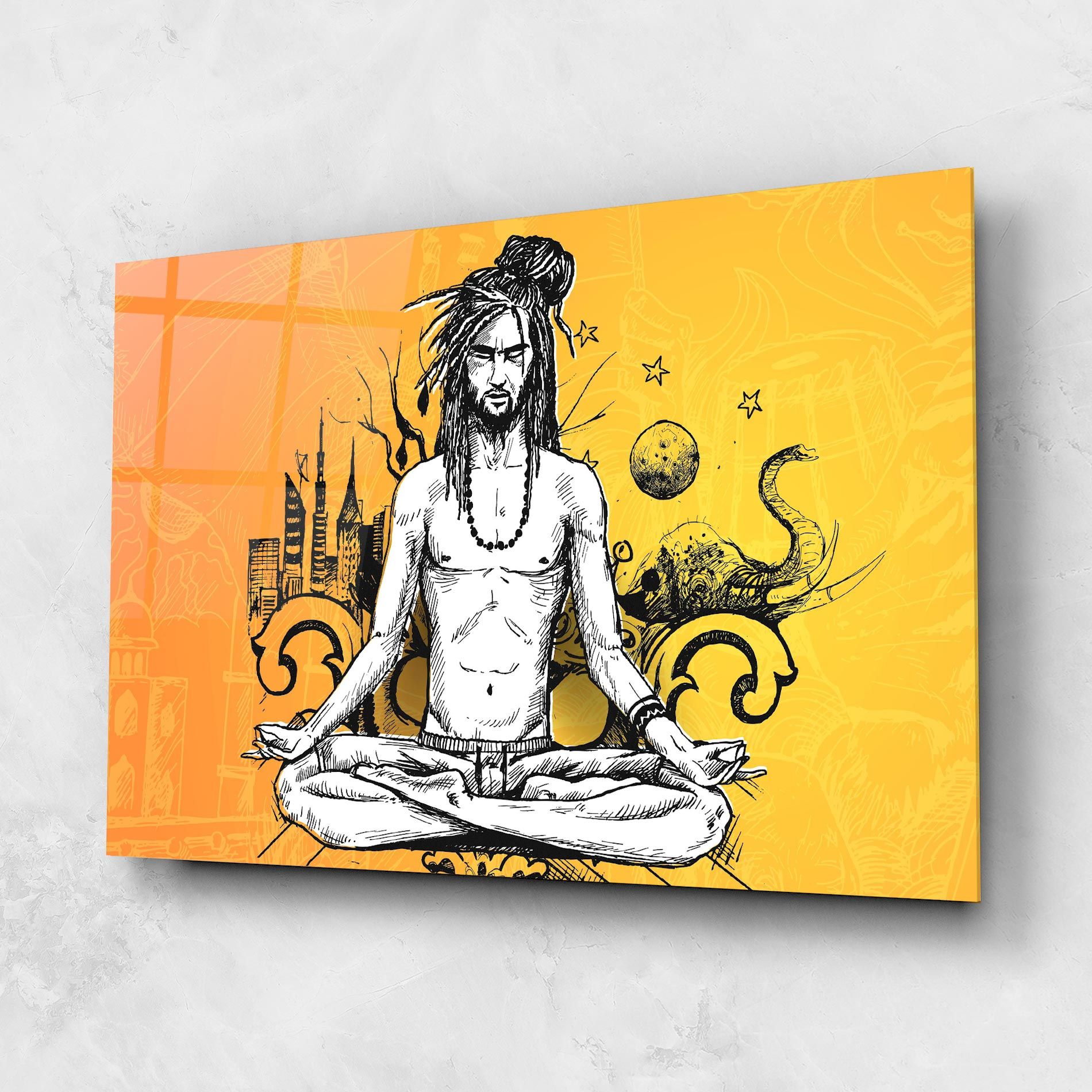 Orange Meditation mockup 1